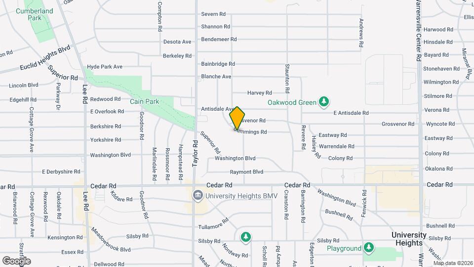 3558 Cummings Rd Map and Location Details