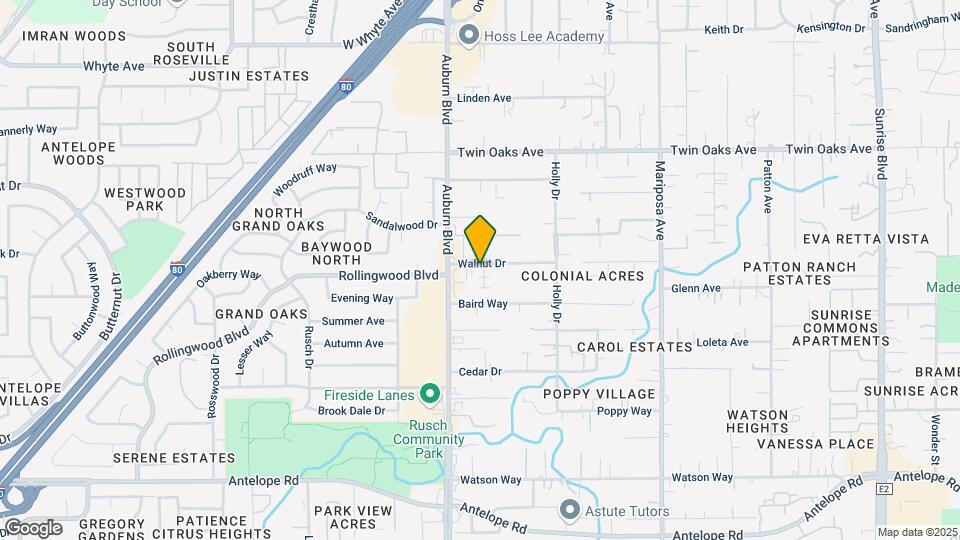 Walnut Oaks Apartments Map and Location Details