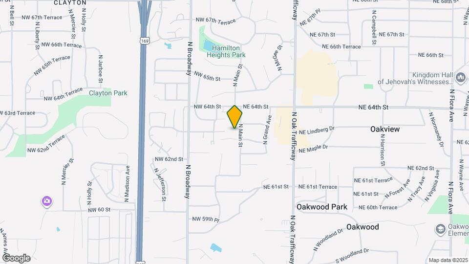 6300 N Main St Map and Location Details