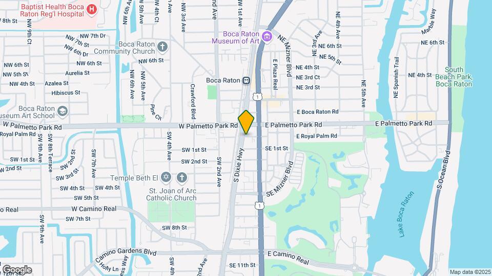 6 E Royal Palm Rd Map and Location Details