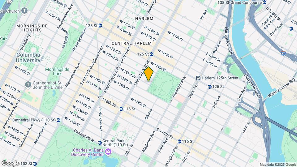 11 Mount Morris Park W Map and Location Details