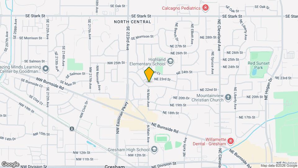 25 NE 22nd St Map and Location Details