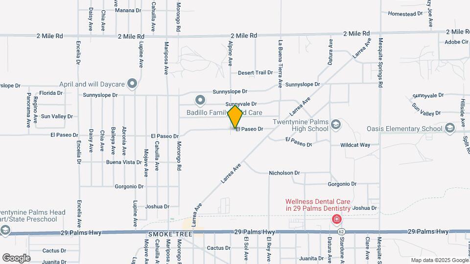 72319 El Paseo Dr Map and Location Details
