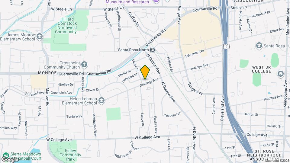 1217 Jennings Ave Map and Location Details