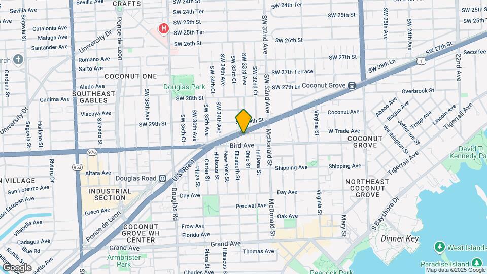 3300 S Dixie Hwy-Unit -506 Map and Location Details