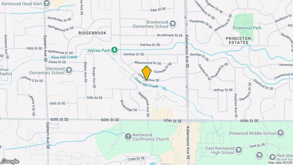 5809 Christie Ave SE Map and Location Details