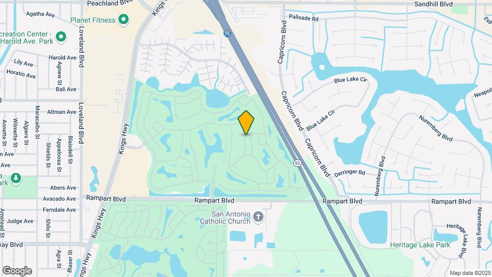 1717 Sunderland Dr Map and Location Details