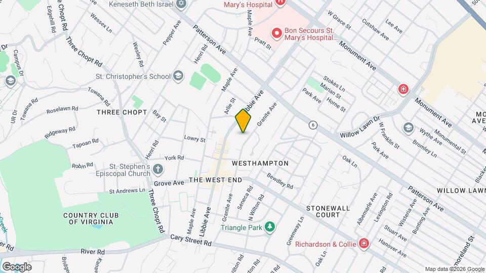 414 Granite Ave Map and Location Details