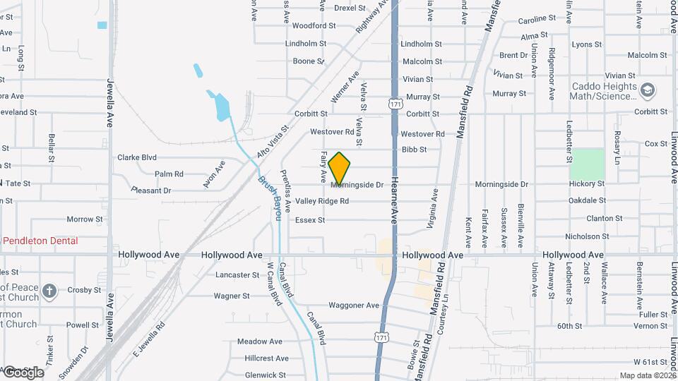 2833 Morningside Dr Map and Location Details