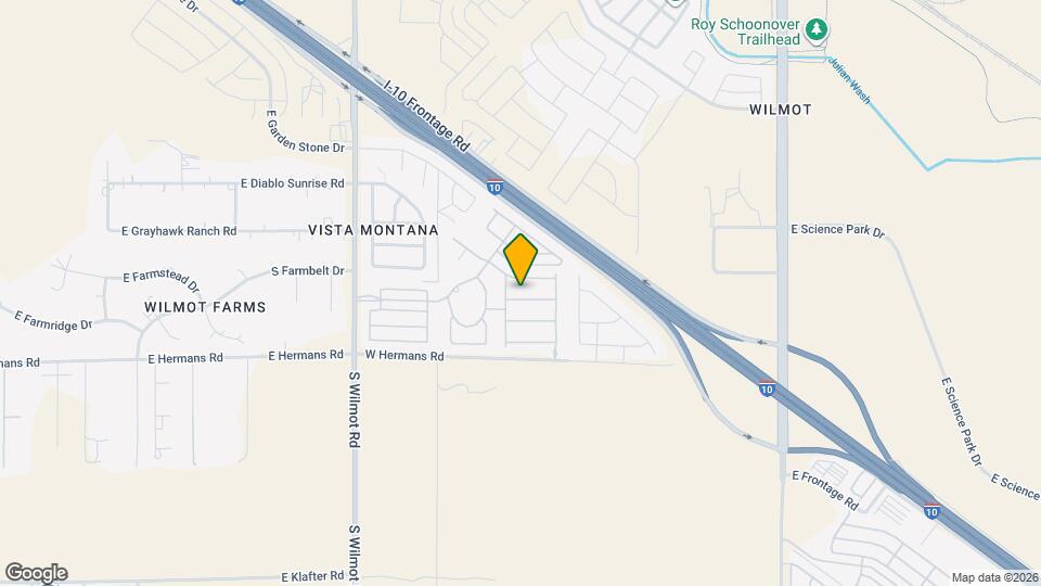 6609 E Wrigley Way Map and Location Details