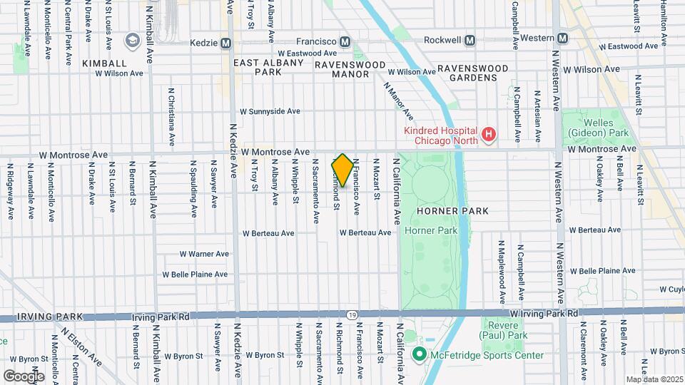 2920 W Cullom Ave Map and Location Details