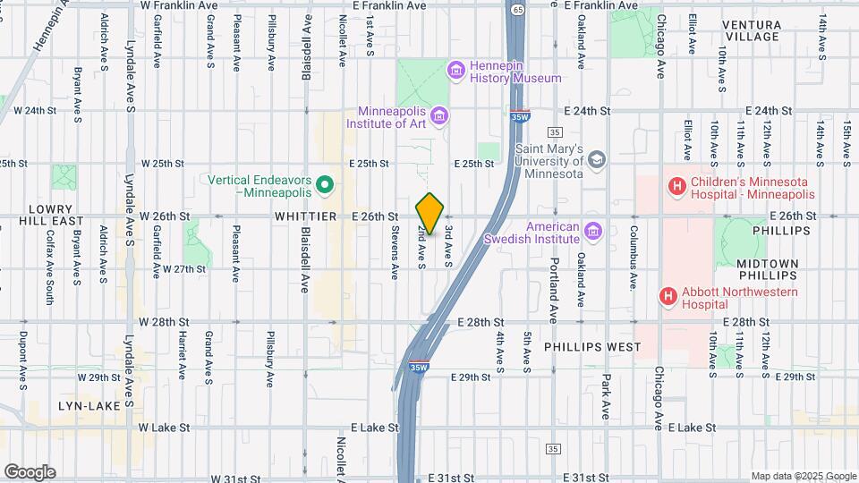 2621 2nd Ave S Map and Location Details