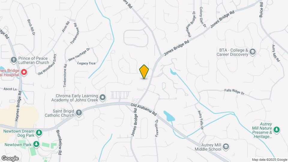 10090 Jones Bridge Rd Map and Location Details