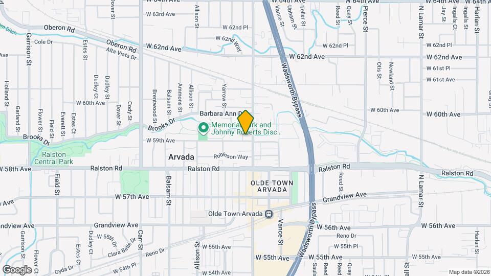 5900 Yukon Ct, Unit Yukon A Map and Location Details