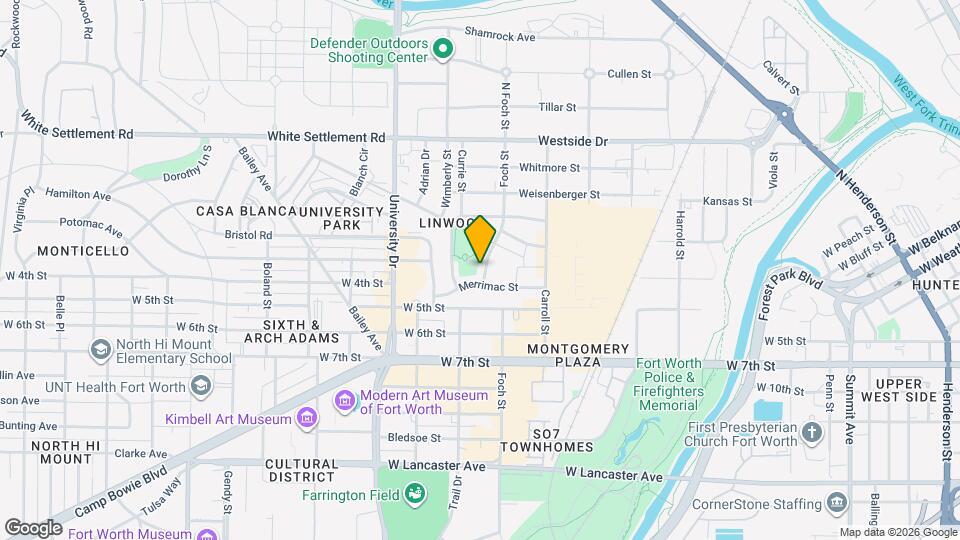 408 Foch St Map and Location Details