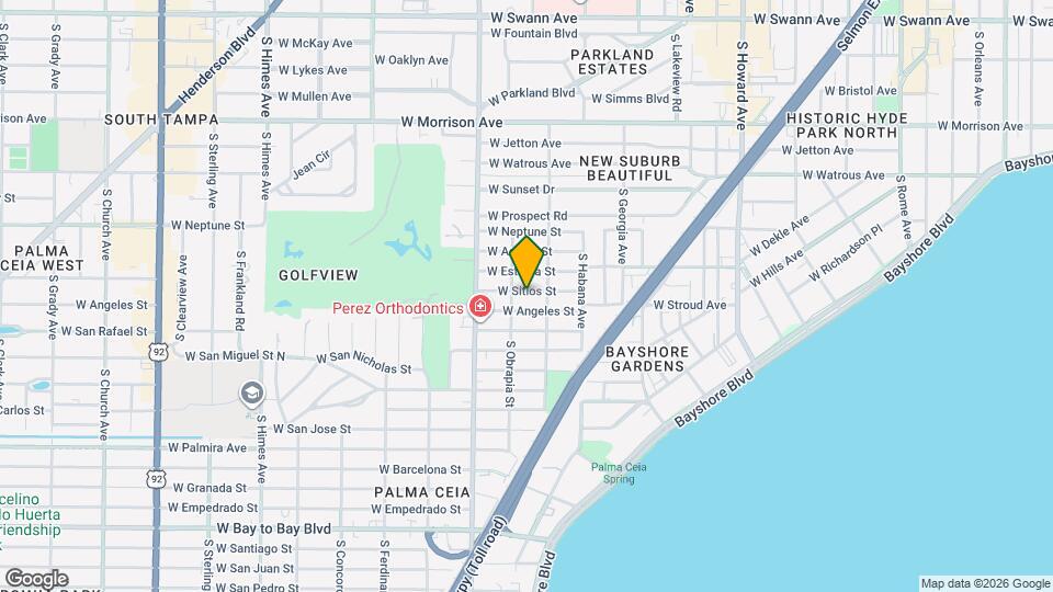 2910 W Sitios St Map and Location Details