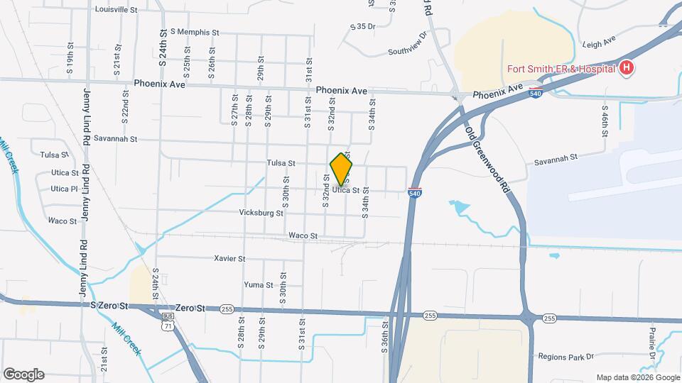 5100 S 33rd St Map and Location Details