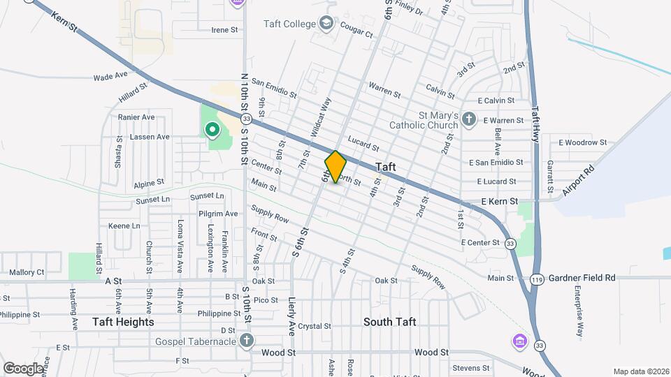 518 Center St Map and Location Details