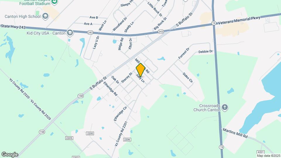 417 Judy Ln Mapa y Detalles de la Ubicación