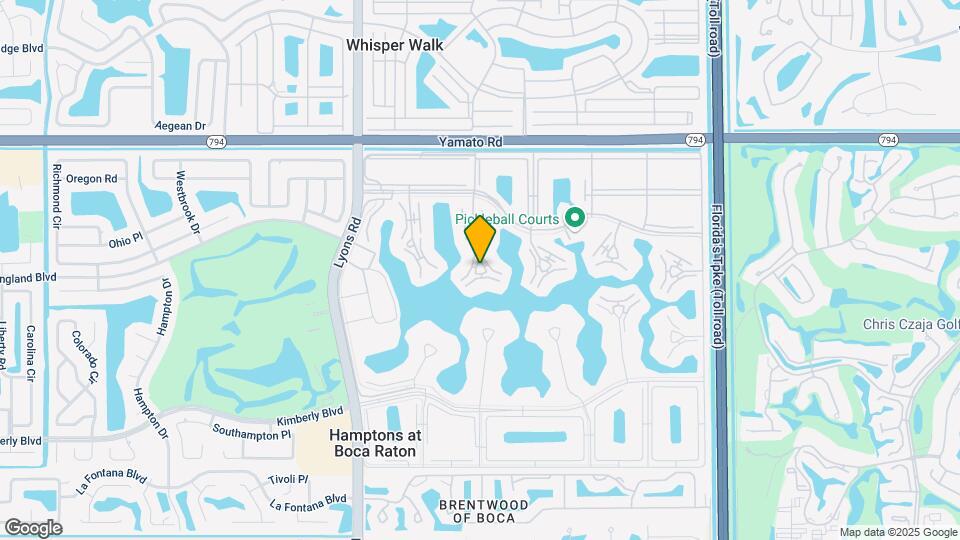 1042 Wolverton C, Unit Century village condo Map and Location Details