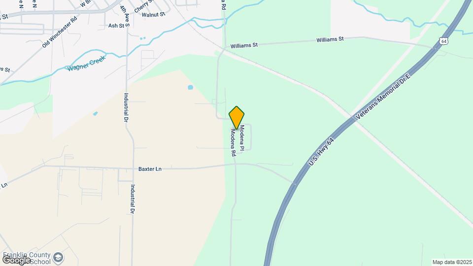 845 Modena Rd Map and Location Details