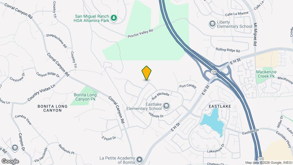 500 Zinfandel Terrace Map and Location Details