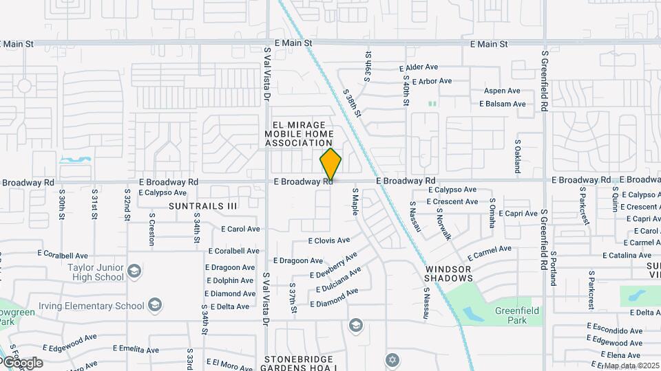 3755 E Broadway Rd, Unit 34 Map and Location Details
