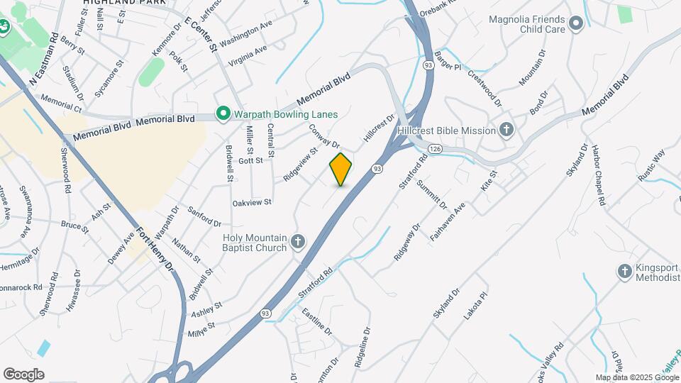 3456 Frylee Ct Map and Location Details