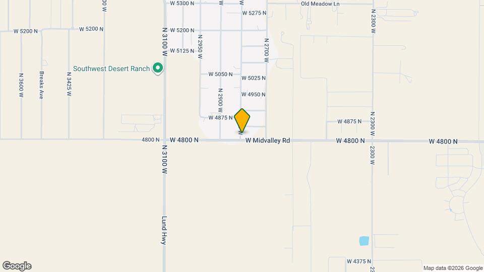 2744 W Midvalley Rd Map and Location Details