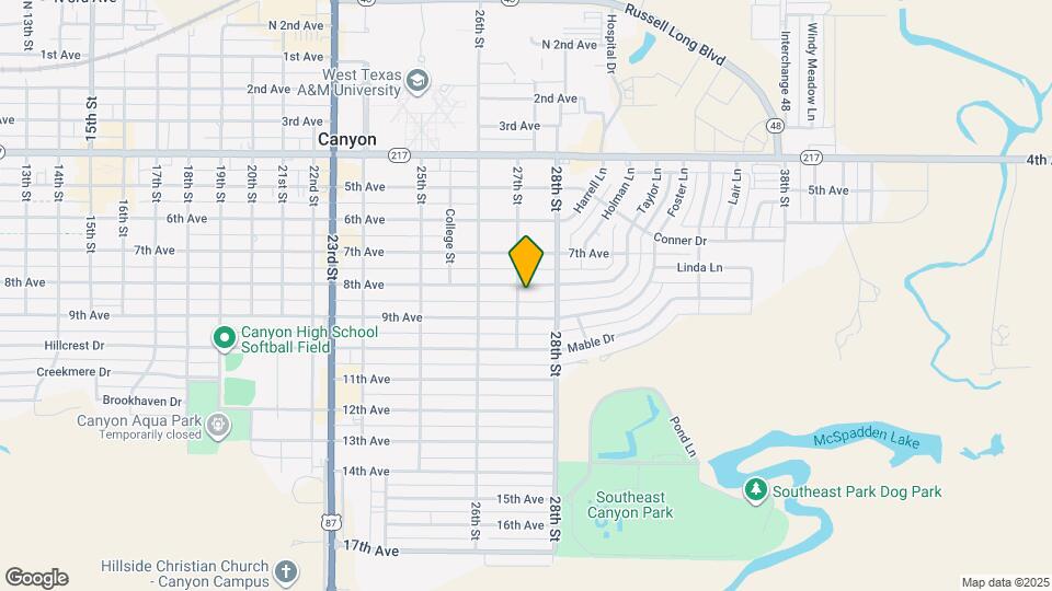 801 27th St Map and Location Details