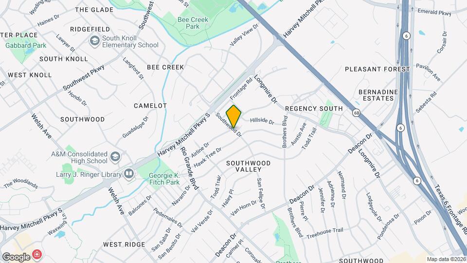 1326 Airline Dr Mapa y Detalles de la Ubicación