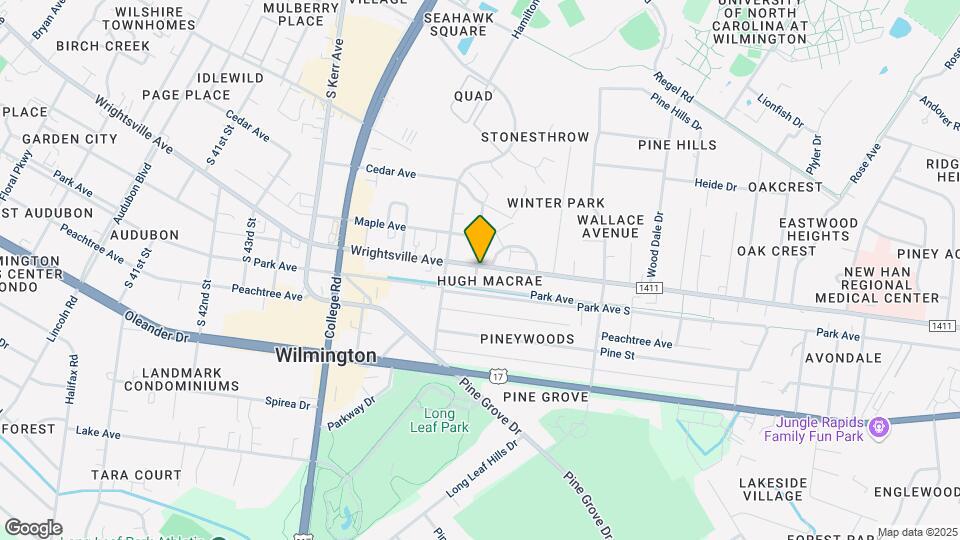 4910 Wrightsville Ave Map and Location Details