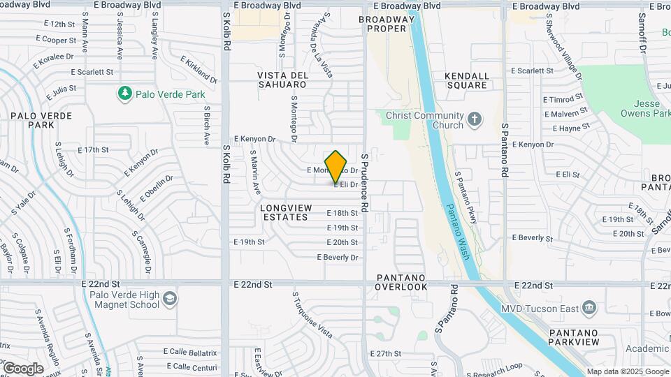 7410 E Eli Dr Map and Location Details