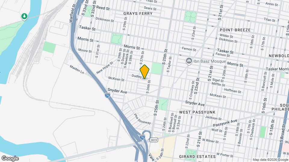 2619 McKean St, Unit 2619 Mckean st unit Back Map and Location Details