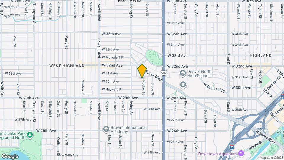 3007 Hooker St Map and Location Details