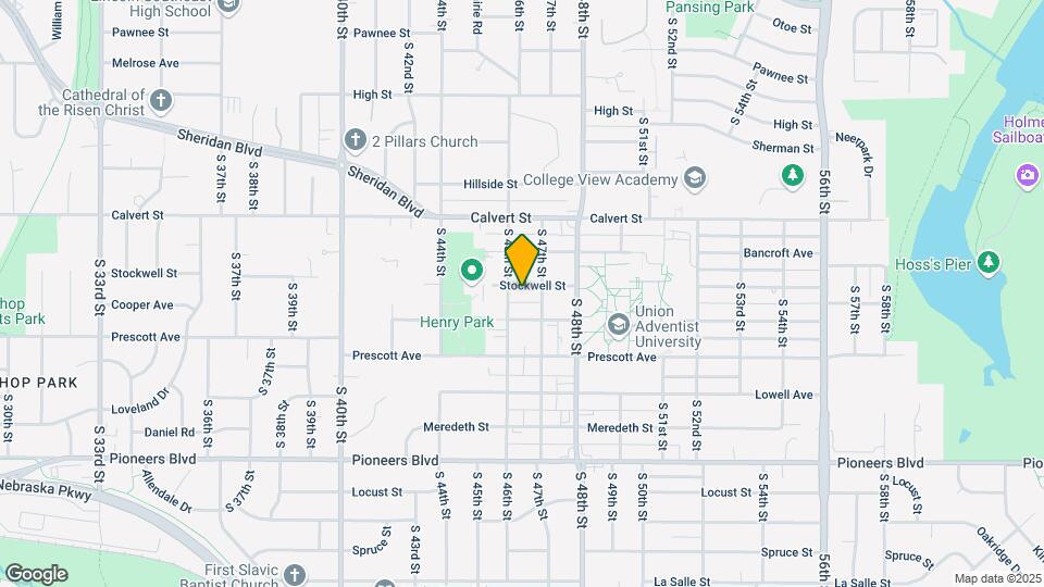 4621 Stockwell St Map and Location Details