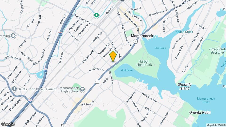 105 Delancey Ave Map and Location Details