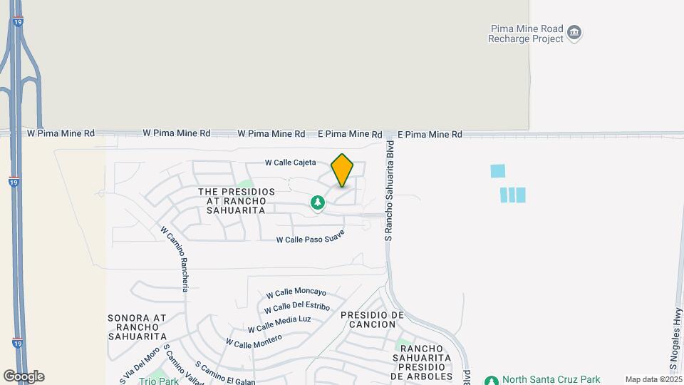 102 W Camino Cuesta Abajo Map and Location Details