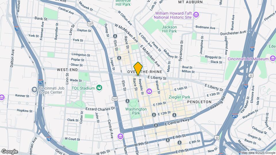 1537 Republic St Map and Location Details