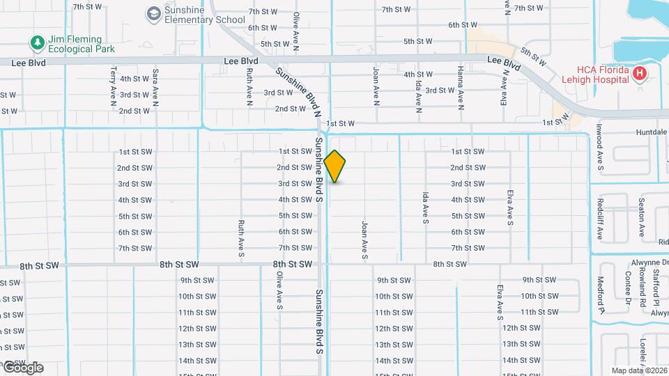 3015 3rd St SW Map and Location Details