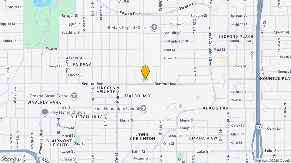 3674 Bedford Ave Map and Location Details