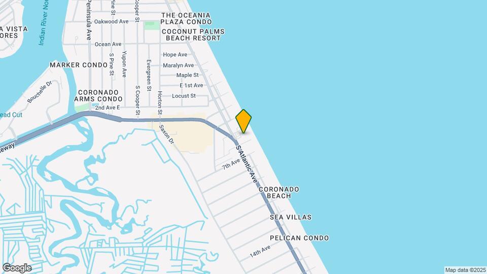 1571 S Atlantic Ave Map and Location Details