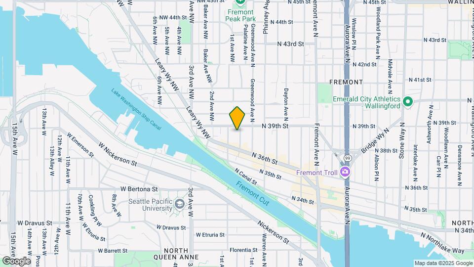 3633 Palatine Ave N Map and Location Details