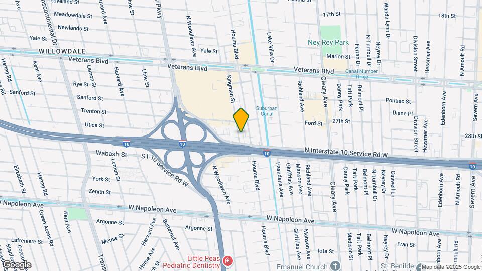 2828 Kingman St Map and Location Details