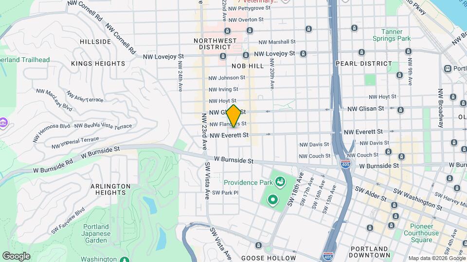 2173 NW Everett St Map and Location Details