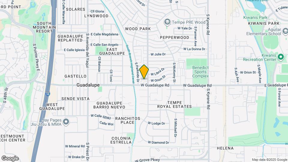 1026 W Pegasus Dr Map and Location Details
