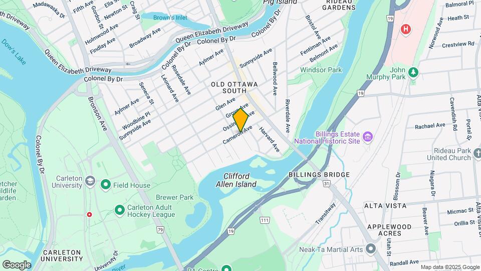 2 Rideau River Ln Map and Location Details