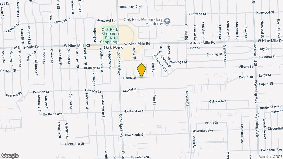 13231 Albany St Map and Location Details