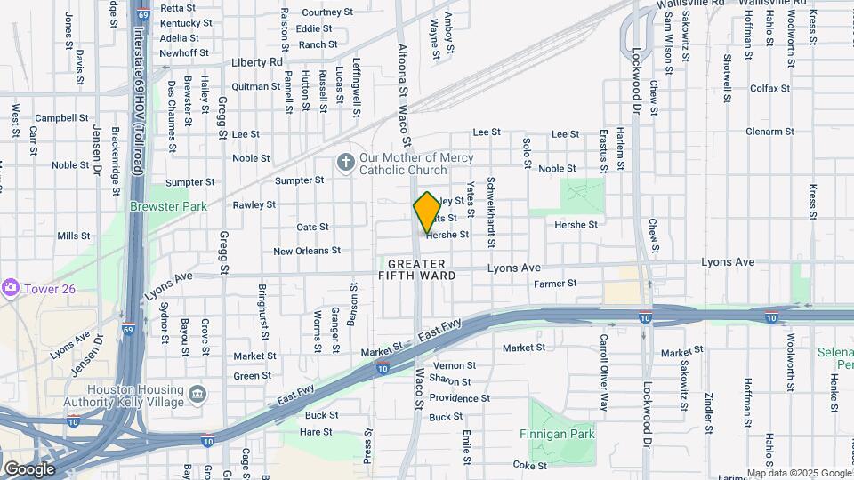 4406 Hershe St Map and Location Details