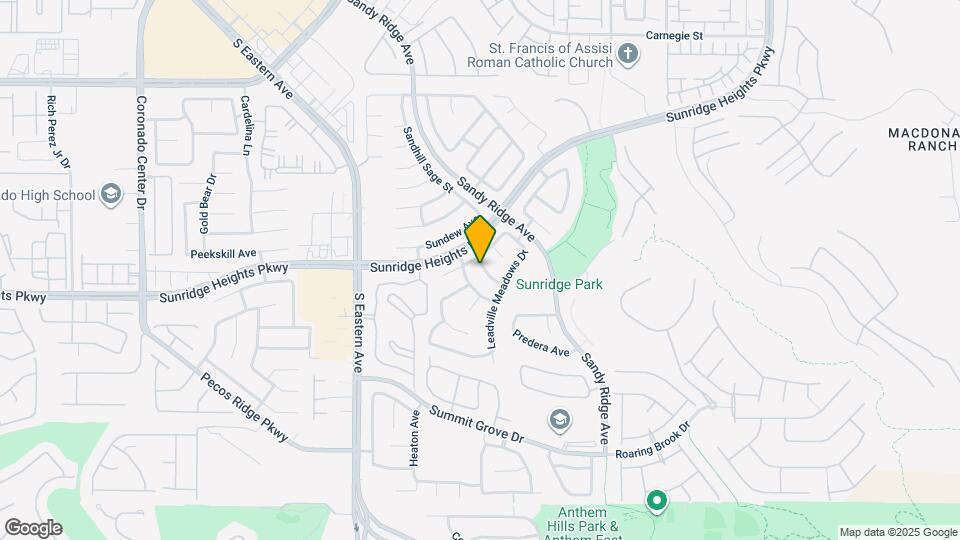 2455 Silver Blossom Ln Map and Location Details